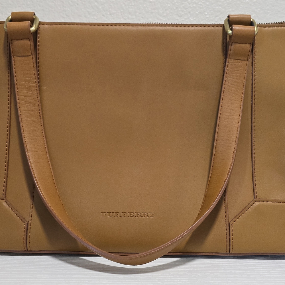 Burberry Tan Leather Women's Bag